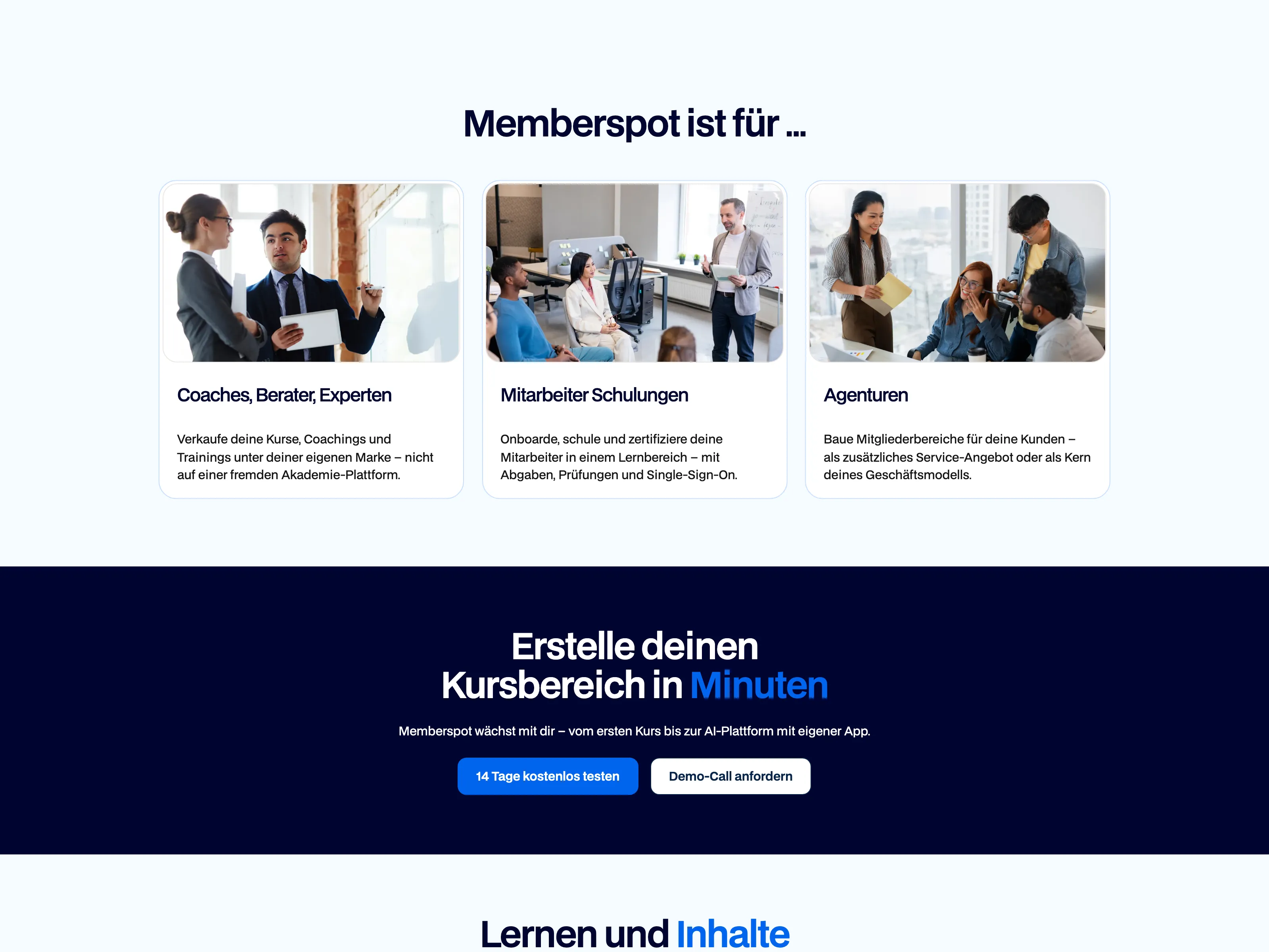 Memberspot — icp segmente